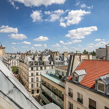 Paris Centre Dernier Etage Vue Ascenseur Exterior foto